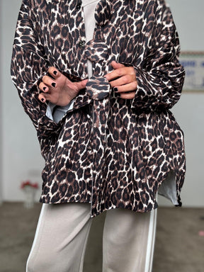 FEMALE - Camicia Giacca Animalier Urban Chic JH25028/ ANIMALIER FEMALE 