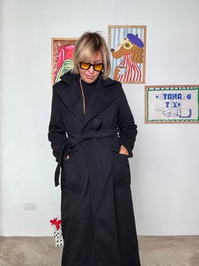 FEMALE -  CAPPOTTO ICONA NERO ICONA/ NERO FEMALE 