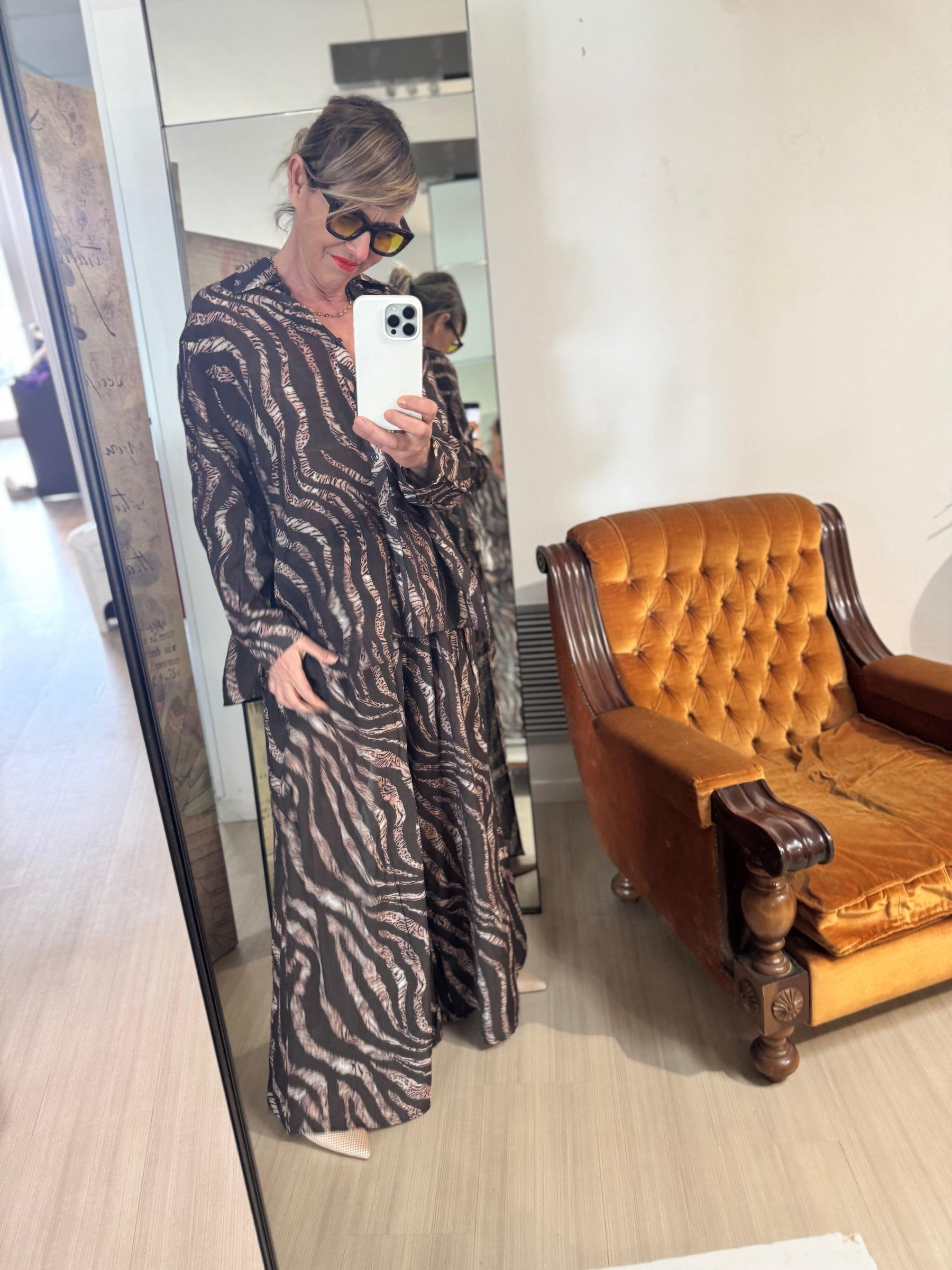 FEMALE - GONNA ZEBRATA WM2461/ MORO FEMALE 