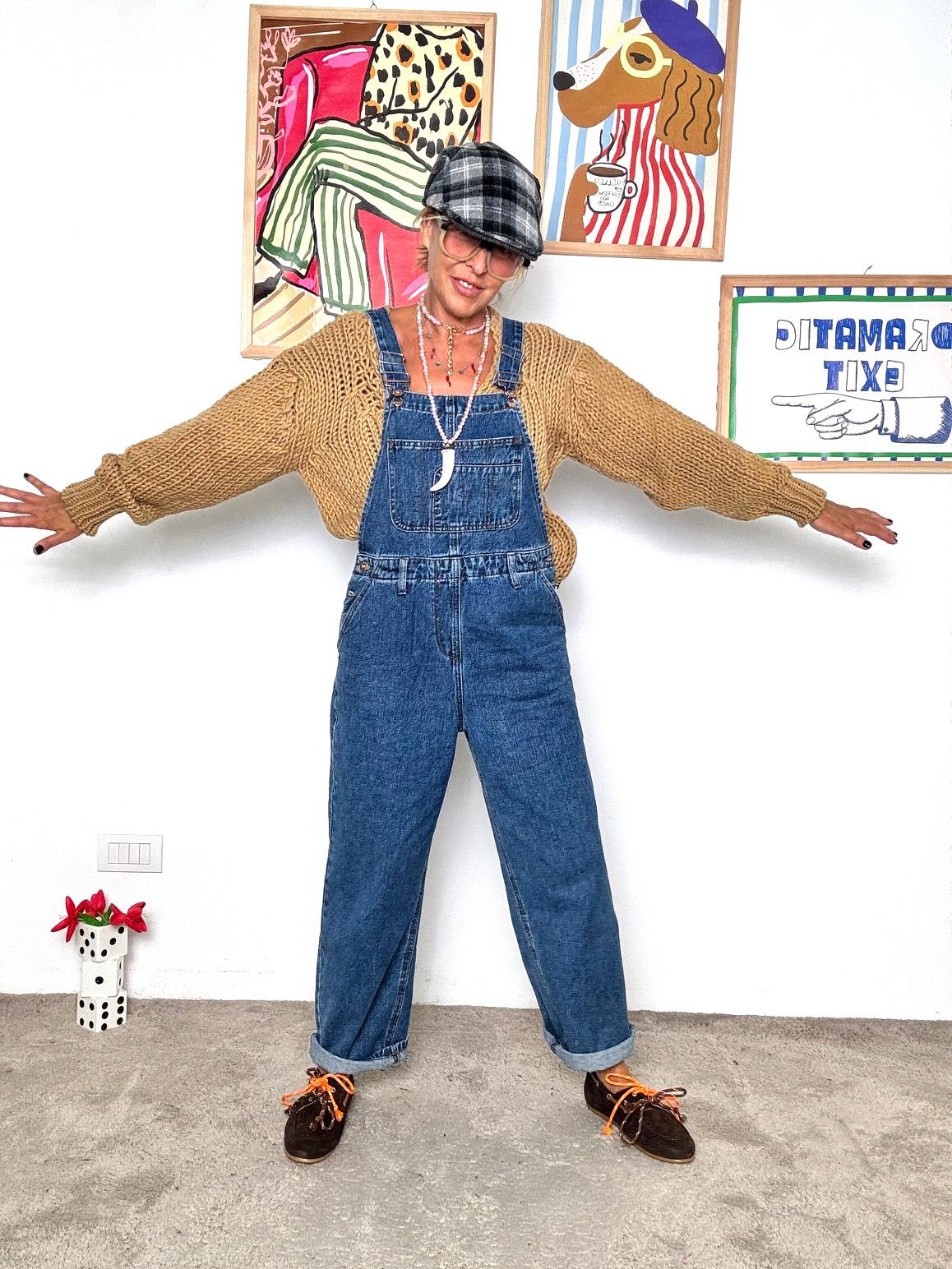 FEMALE - Salopette in Denim Casual Chic DY928/ JEANS FEMALE 