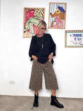 FEMALE - Pantalone bermuda leopardato  grintoso e super versatile P6202/ MACULATO FEMALE 