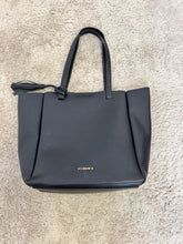 VIVIENNE D - Borsa shopper nera in ecopelle con pochette  capiente, elegante e versatile V189/ NERO VIVIENNE D 