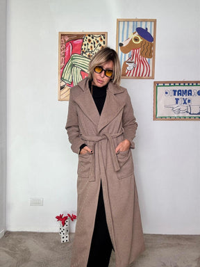 FEMALE -  CAPPOTTO ICONA CAMEL ICONA/ CAMEL FEMALE 