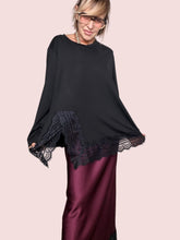 SUSY STAR - Maglia PUNTO MILANO PIZZO NERO STLS2016/ NERO SUSY STAR 