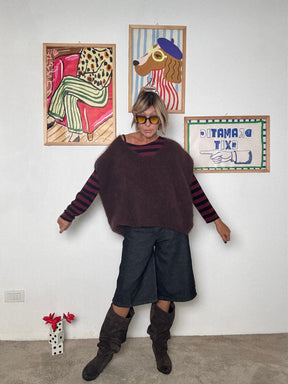 FEMALE - BERMUDA CITY DENIM P6292PIT/ NERO FEMALE 