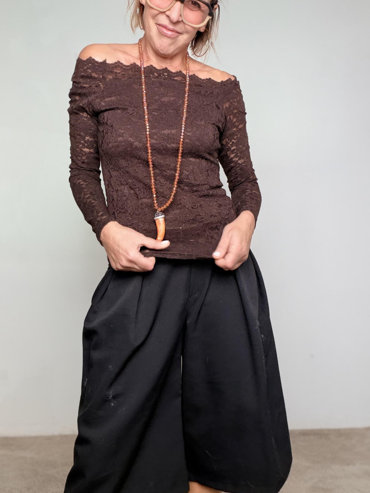 FEMALE - Maglia Lace Charm MORO M13217/ MORO FEMALE 