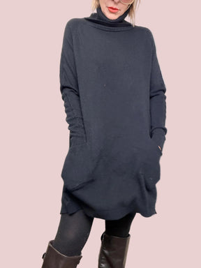 FEMALE - Abito Cocoon Soft  La coccola che si indossa NERO ZS9079/ NERO FEMALE 