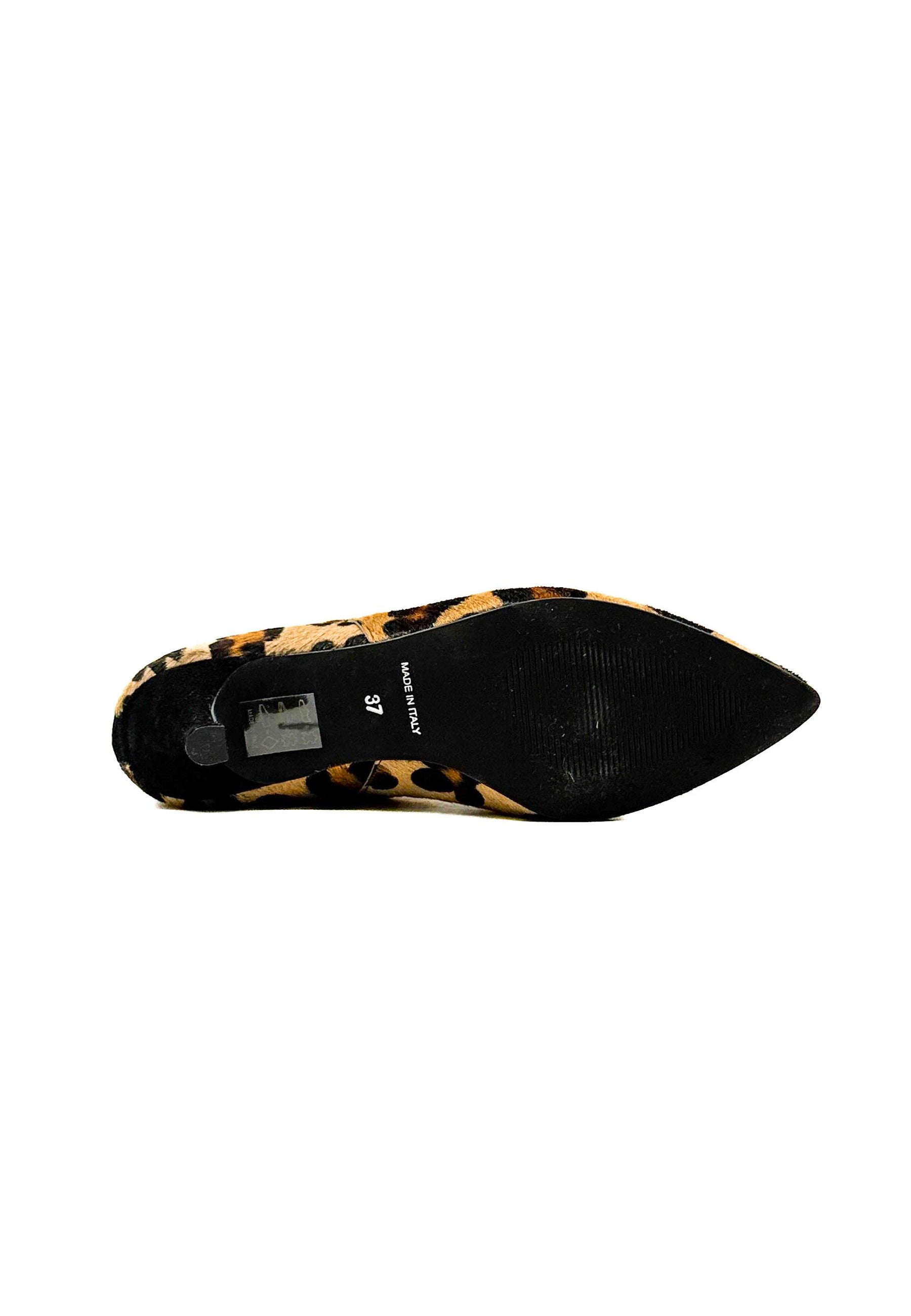 DIVINE FOLLIE - Tronchetti animalier leopardati  Tacco basso REIN/ LEO DIVINE FOLLIE 
