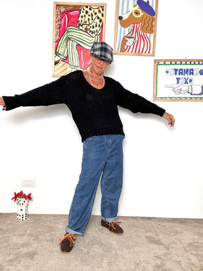 FEMALE - Maglia a Maglia Grossa Easy Chic NERO 3254 NERO FEMALE 