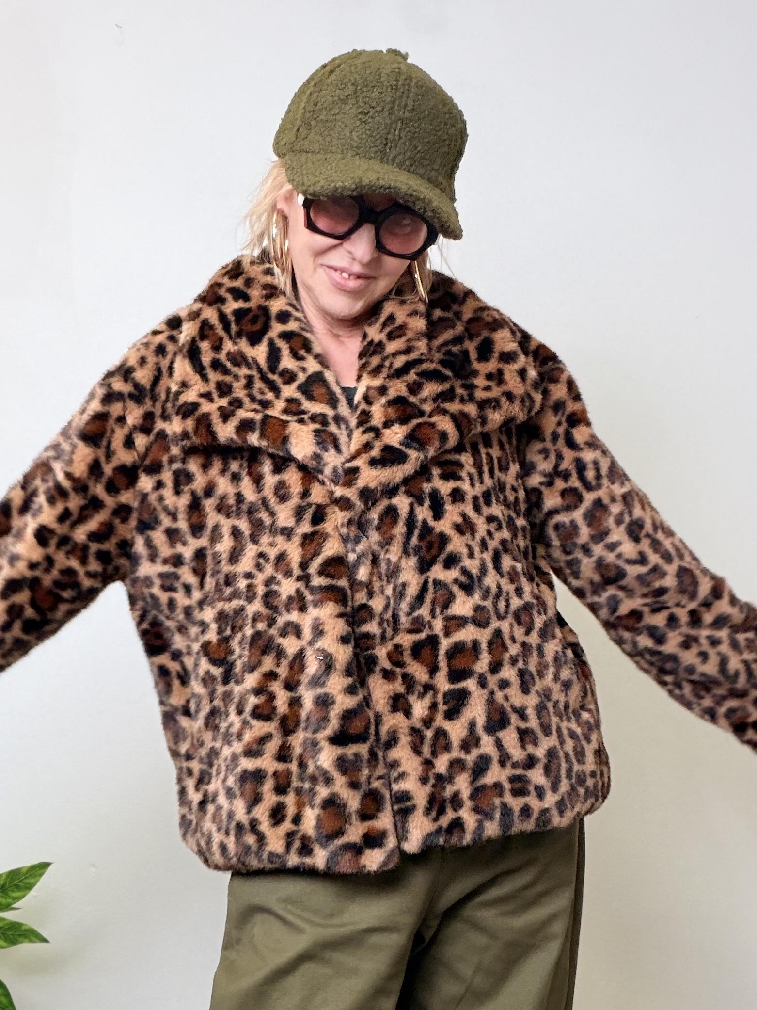 Ecopellicciotto Maculato Morbidissimo J01Y0323/ ANIMALIER PHILIA LOFT 