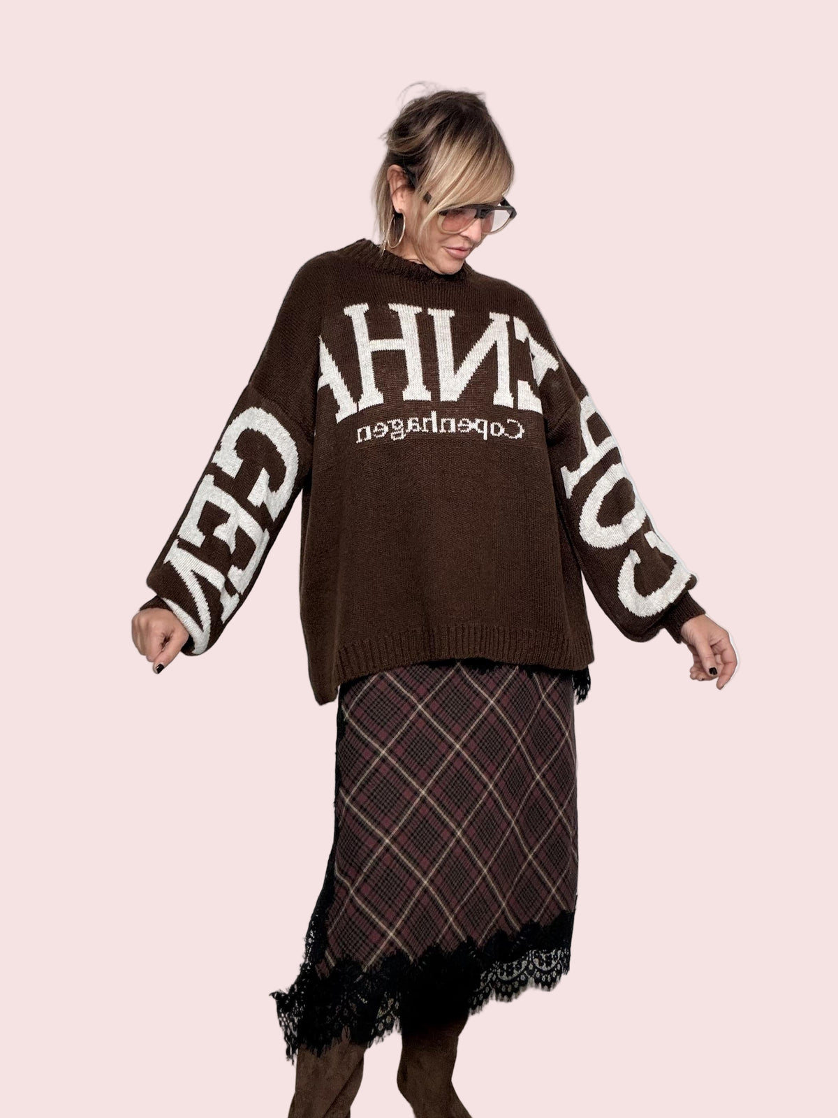 FEMALE - Maglia Copenhagen KMACOP/ MORO-PANNA FEMALE 