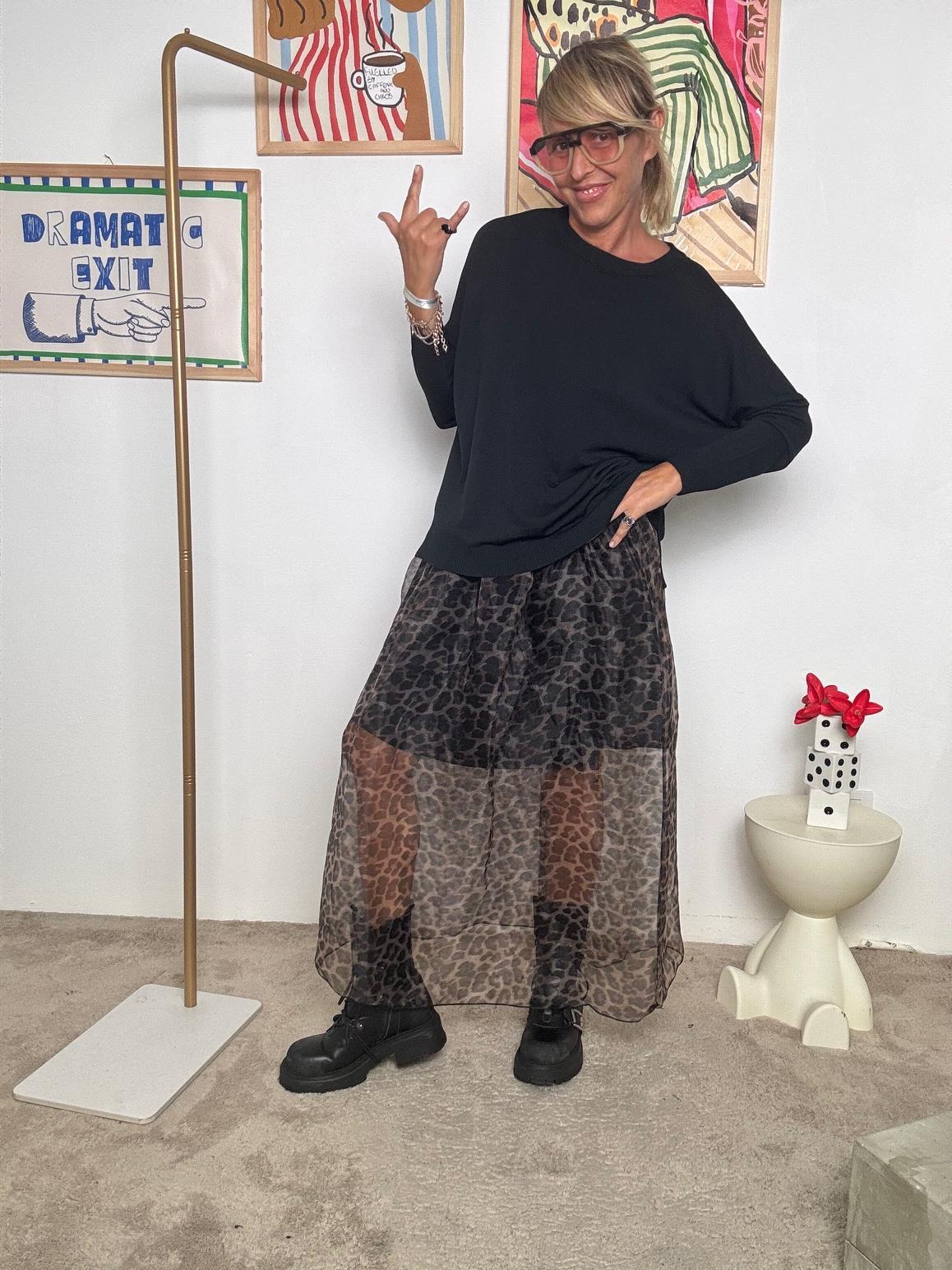 DEJA VU - MAGLIA FILO NERO PC5IL412/ NERO DEJA VU 