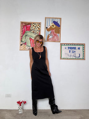 SUSY MIX - ABITO TUBINO NERO VE589T056/ NERO SUSY MIX 