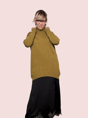 SOUVENIR - Maxi Maglia Cozy Chic OLIO B36D1571/ OLIO SOUVENIR 