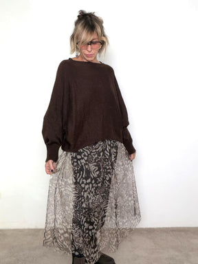 FEMALE - Abito Jungle Chic KAB3/ MORO FEMALE 