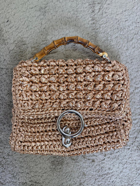 FEMALE - Borsa Mila  la chic intrecciata che profuma destate tutto lanno BORSA MILA ROSA FEMALE 