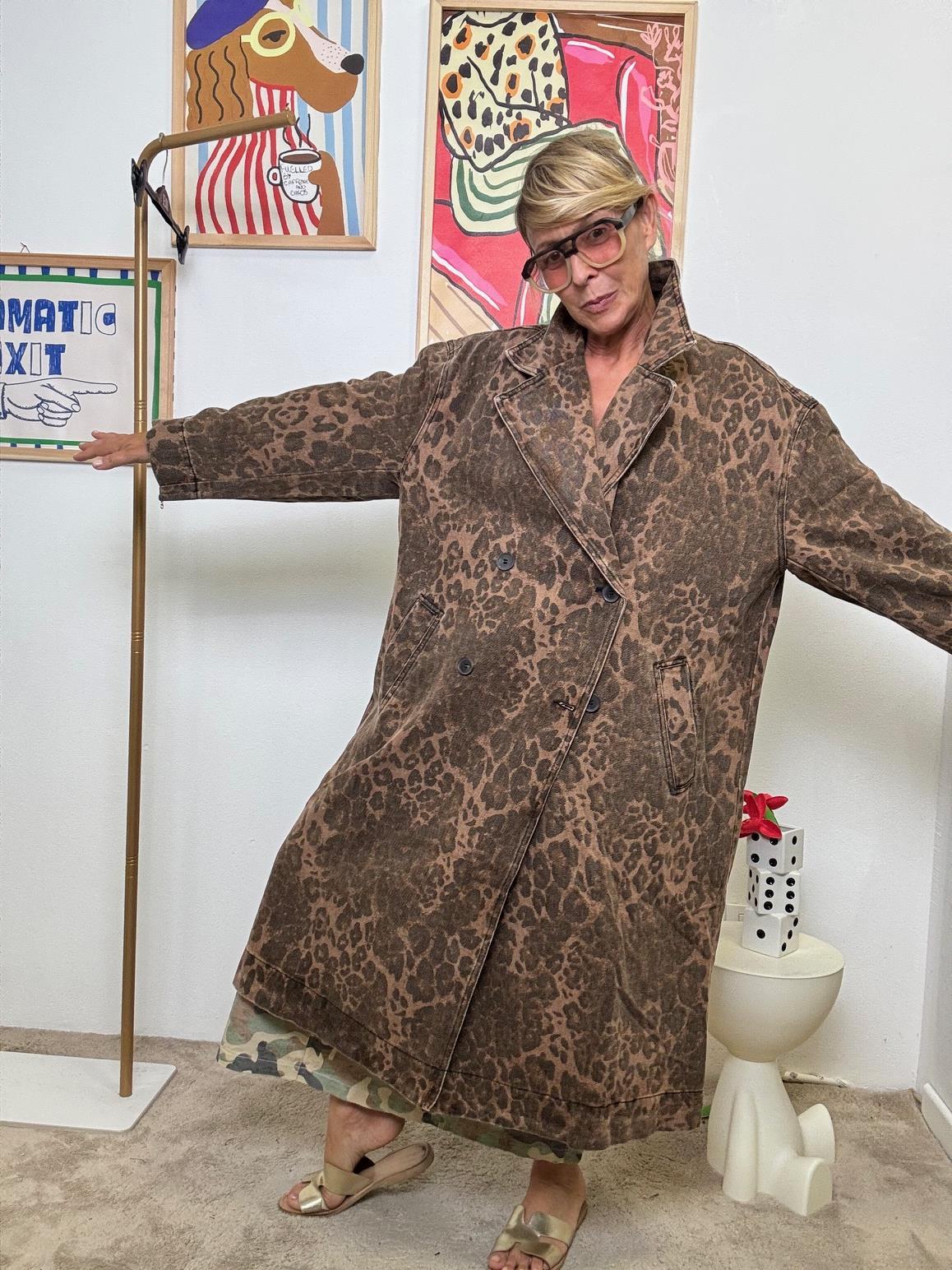 FEMALE -  Trench Ruggito Urbano  Selvaggio, Sartoriale, Indimenticabile DY970/ MACULATA FEMALE 