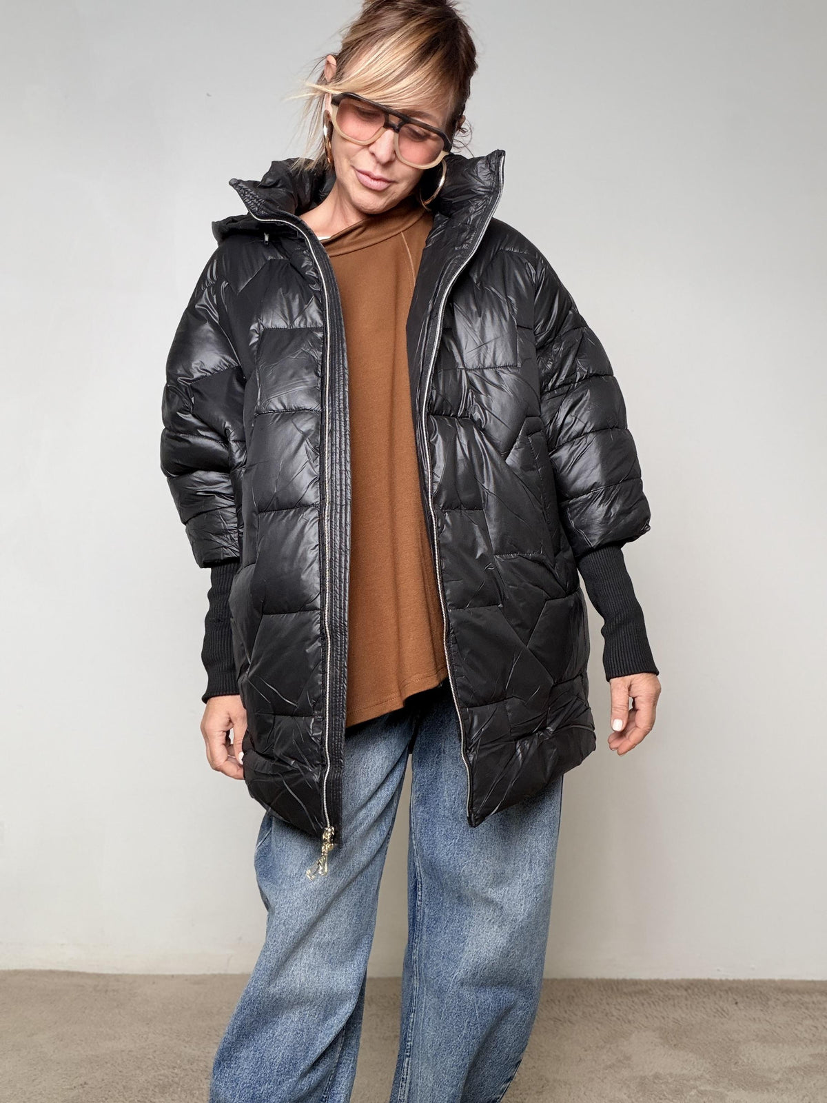 DEJA VU - Piumino Soft Cloud NERO A25SO606/ NERO DEJA VU 