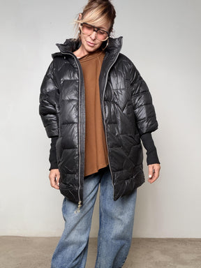 DEJA VU - Piumino Soft Cloud NERO A25SO606/ NERO DEJA VU 