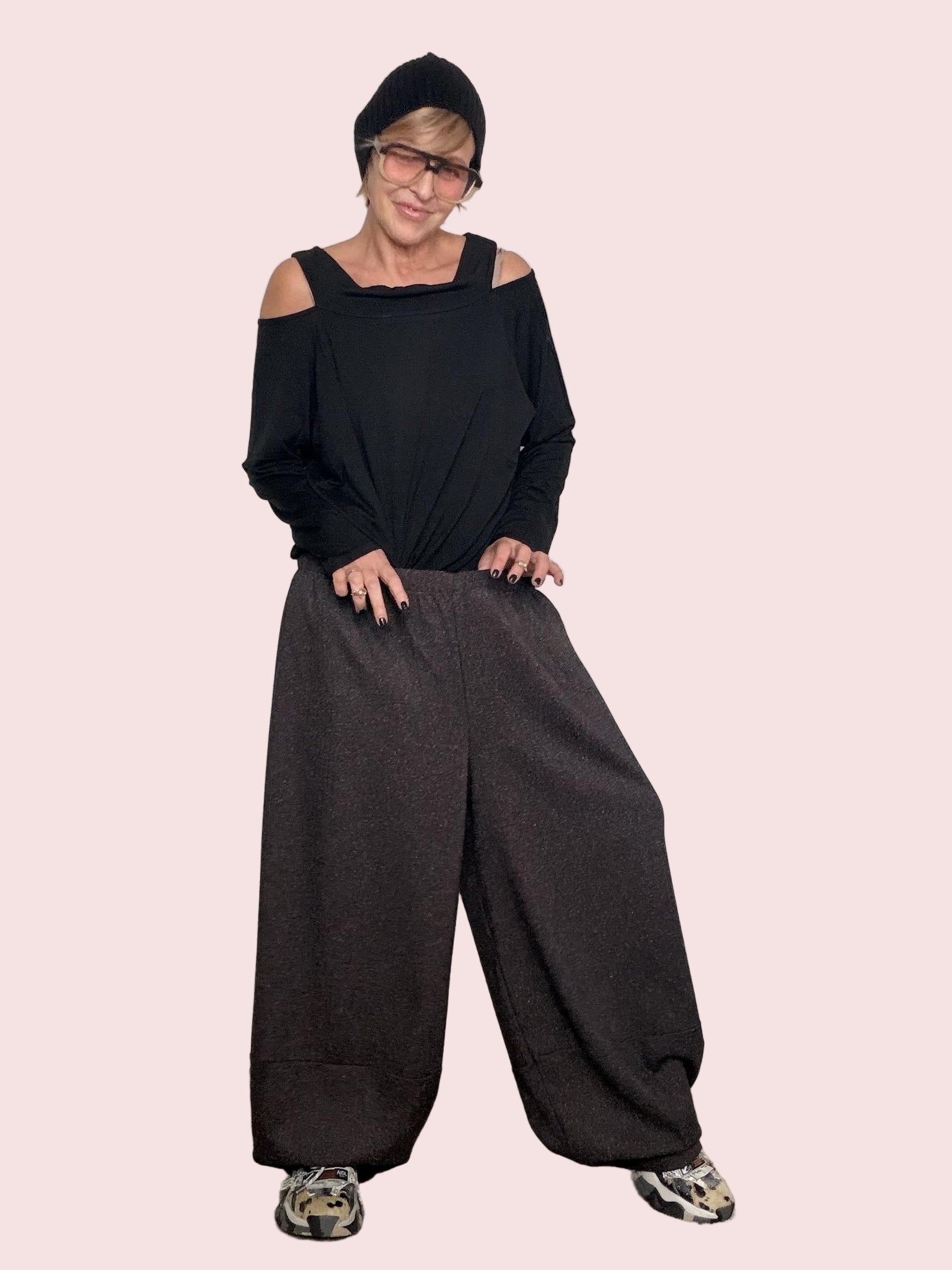 SUSY STAR - Pantalone Wide Soul S60898/ MORO SUSY STAR 