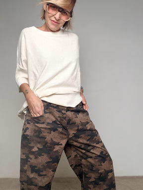 SUSY STAR - Pantalone Camo Chic ST3111/ MIMETICO SUSY STAR 