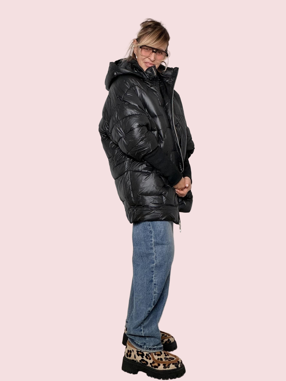 DEJA VU - Piumino Soft Cloud NERO A25SO606/ NERO DEJA VU 