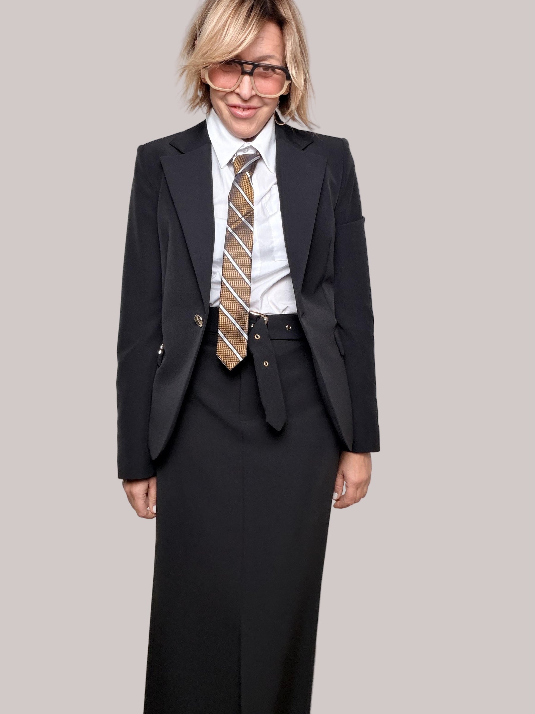 SOUVENIR - GIACCA Power Mood W38S0677/ NERA SOUVENIR 