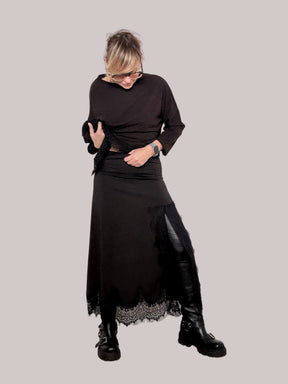 FEMALE - Gonna Lace Power NERA 39057/ NERO FEMALE 