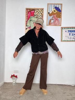 FEMALE - Giacca bouclé smanicata: stile trendy e versatilità senza limiti NERA 36365XHN/ NERO FEMALE 