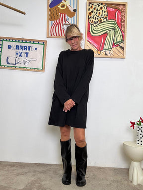 FEMALE - ABITO IN PUNTO MILANO  Comfort da urlo, stile senza sforzo! nero 38521TCB/ NERO FEMALE 