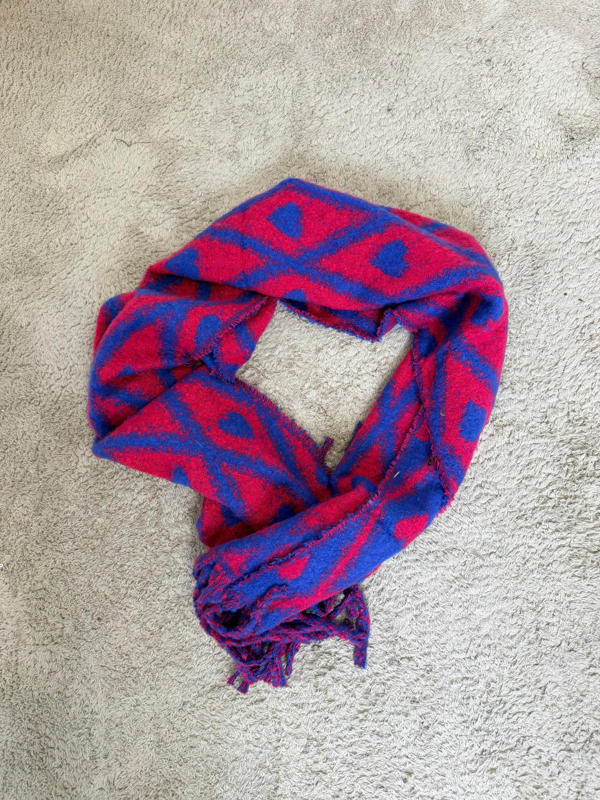 FEMALE -  Sciarpa Warm Caramel YF5749/ BLU FEMALE 