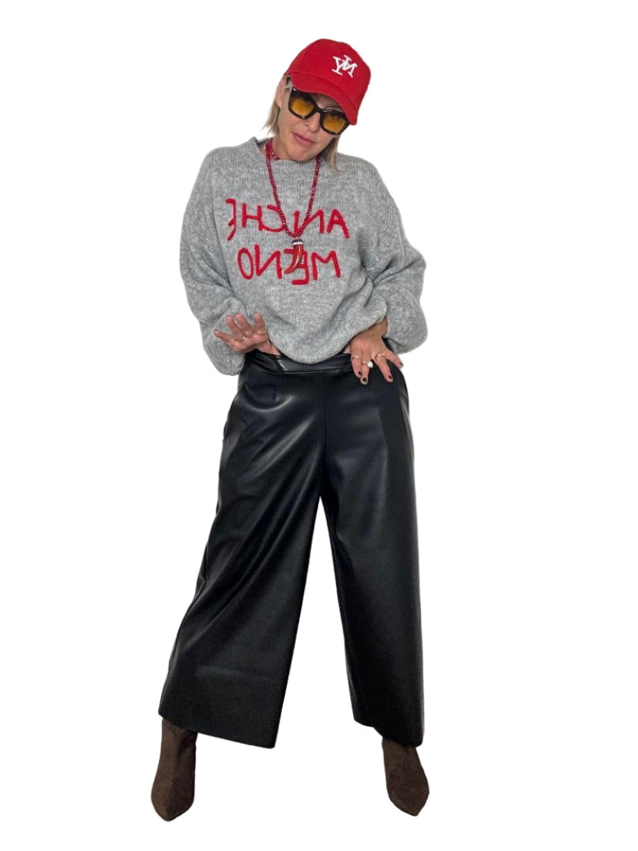 FEMALE - Pantalone Rebel 36708SYP/ NERO FEMALE 