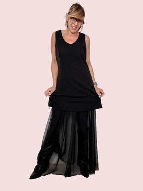 SUSY STAR - ABITO VELO SOFISTICATO STA118261/ NERO SUSY STAR 