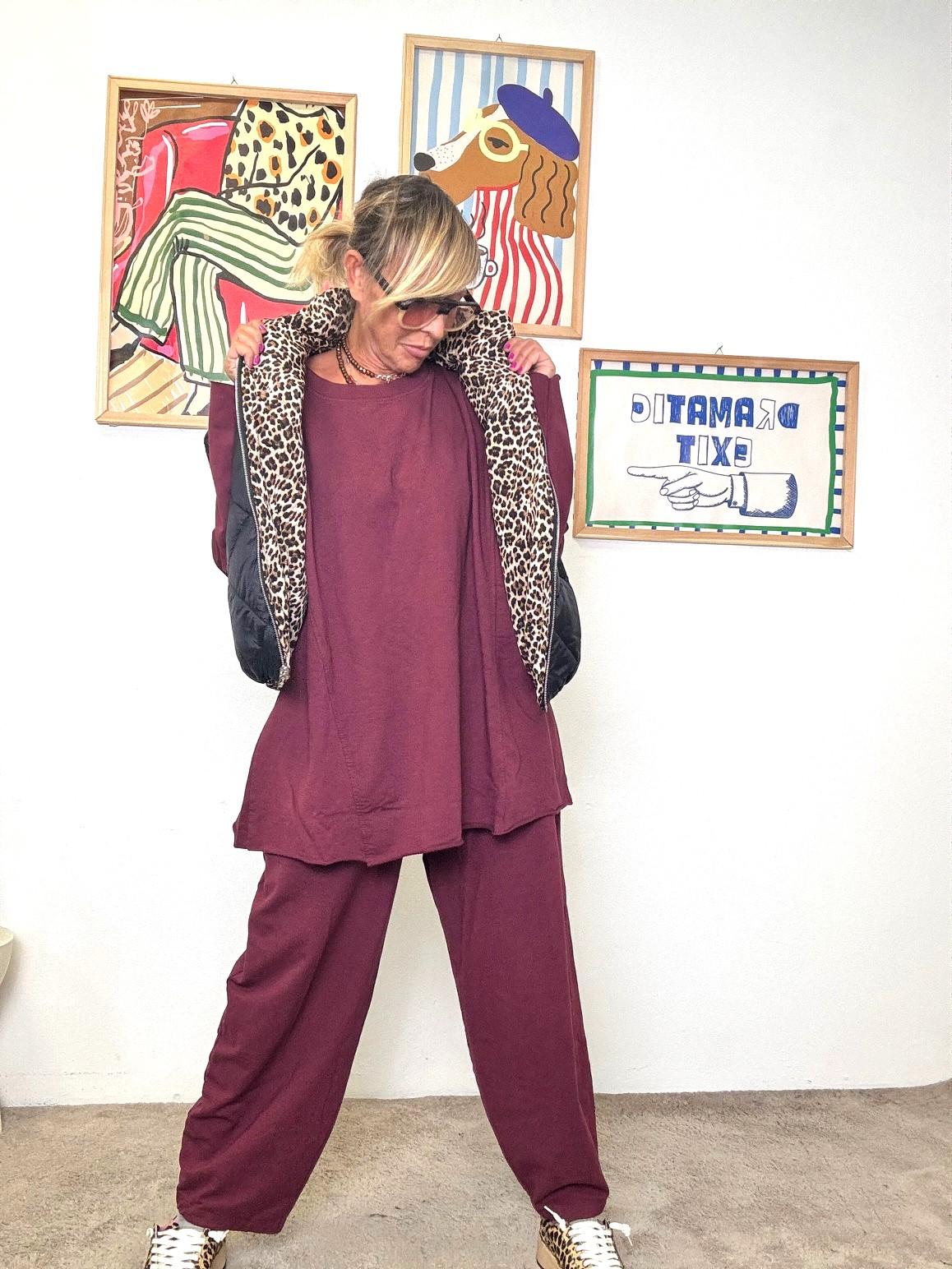 FEMALE - Piumino smanicato double face con interno animalier  pratico e super cool NERO HP9108DFGM/ NERO FEMALE 