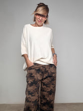 SUSY STAR - MAGLIA  OVER LUCE STAZ23808 / CREMA SUSY STAR 