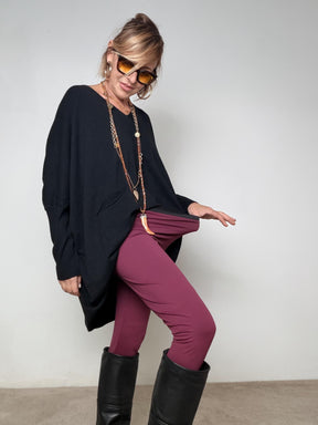 SUSY STAR - Leggingsi basic vimp   Comfort e versatilità VINO STSY0337/ VINO SUSY STAR 