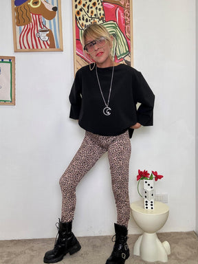 DEJA VU - Leggings Animalier  Selvaggiamente Comodi, Incredibilmente Stilosi! A24BU201/ ANIMALIER DEJA VU 