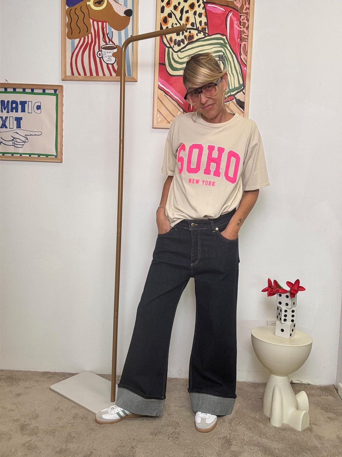 SUSY STAR - Jeans "Wide Attitude" ST3032/ JEANS SCURO SUSY STAR 