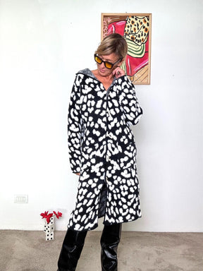 FEMALE - CARDIGAN  WILD COZY ZM10101/ FANTA NERO FEMALE 