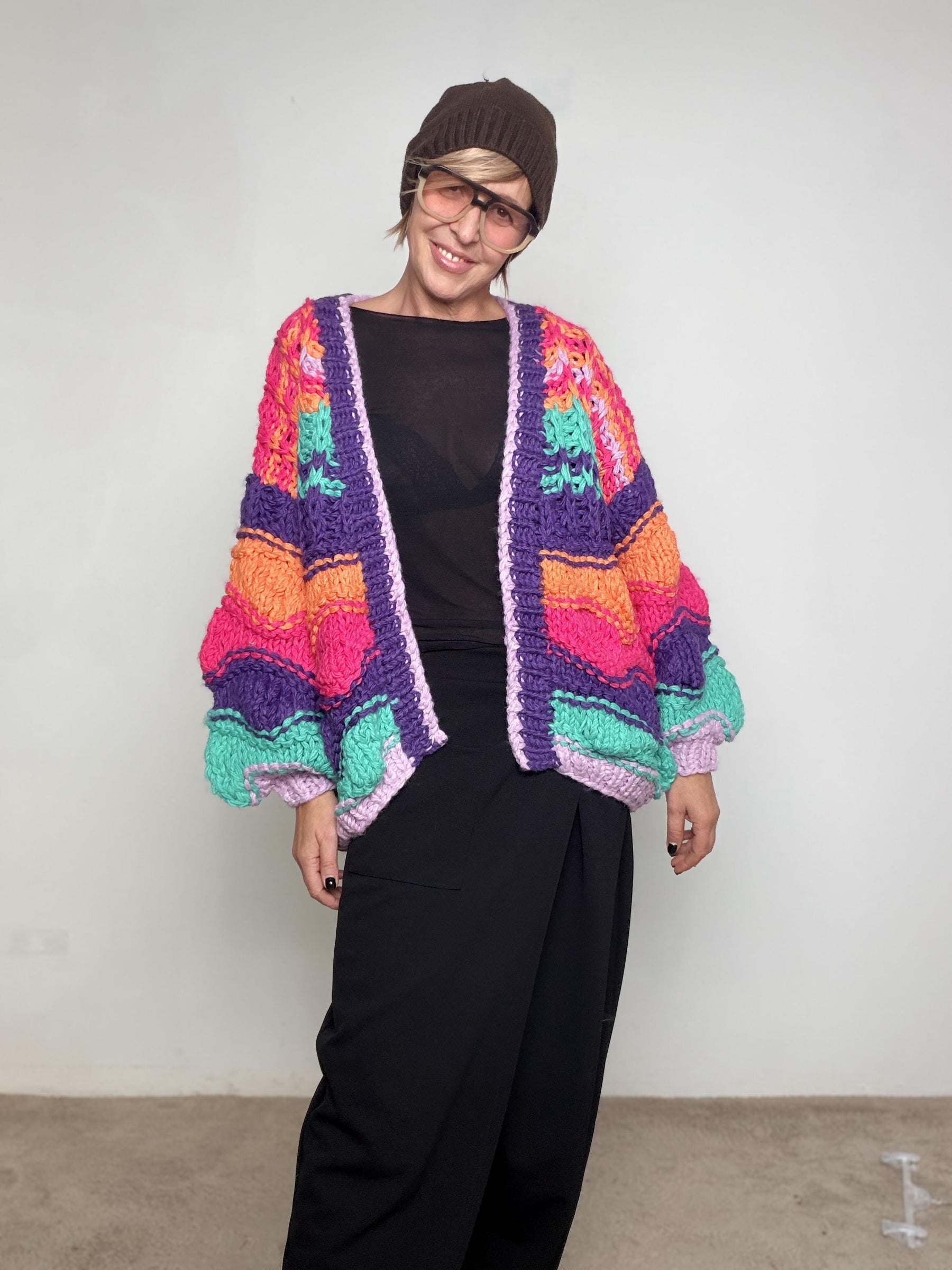FEMALE - Cardigan Color Therapy ZG38020/ FUXIA FEMALE 