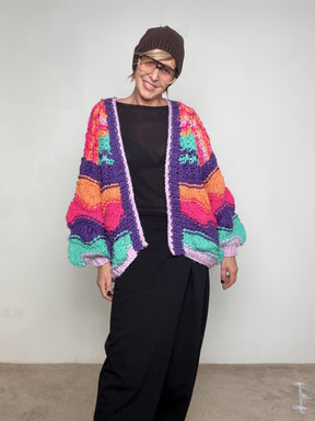 FEMALE - Cardigan Color Therapy ZG38020/ FUXIA FEMALE 