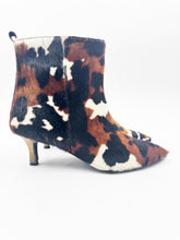 DIVINE FOLLIE- Tronchetto Donna "Maculata Chic"  Tacco Basso, Carattere Altissimo! REIN/ MUCCA DIVINE FOLLIE 