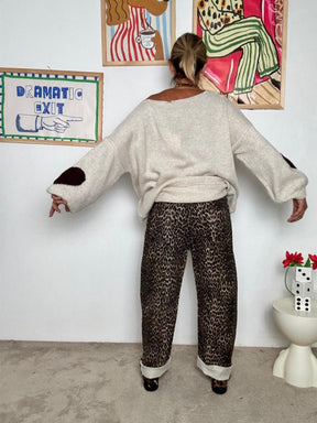 FEMALE - Jeans Donna Animalier Leopardato  Wild & Chic, Senza Compromessi 1697/ LEOPARD FEMALE 