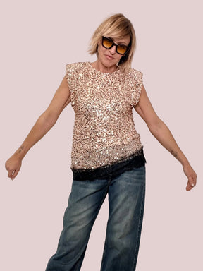 FEMALE - Top Shine & Lace HP9319/ ORO FEMALE 