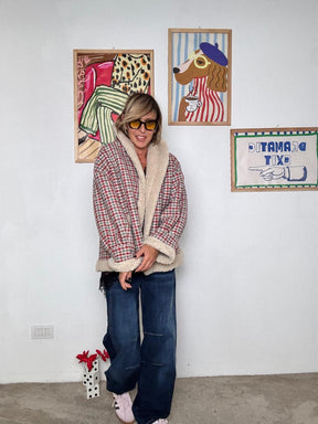 FEMALE - SHEARLING ARIZONA BORDEAU G54641/ BORDEAUX FEMALE 