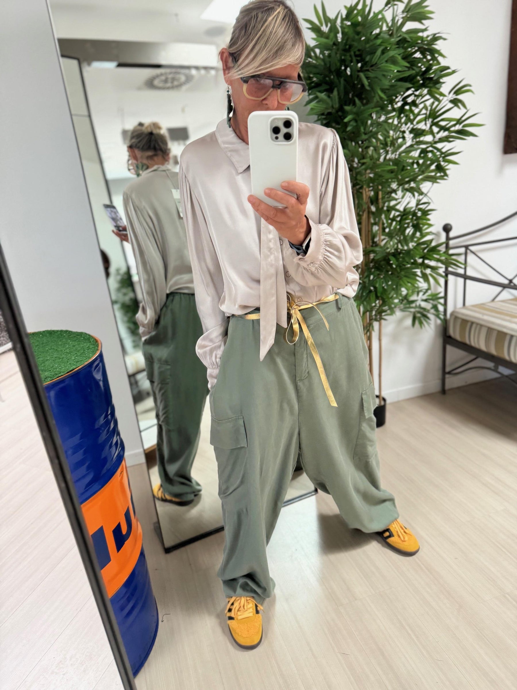 SUSY STAR ELITE - CAMICIA CON FOULARD - SETA STF6029CU/ SETA SUSY STAR ELITE 