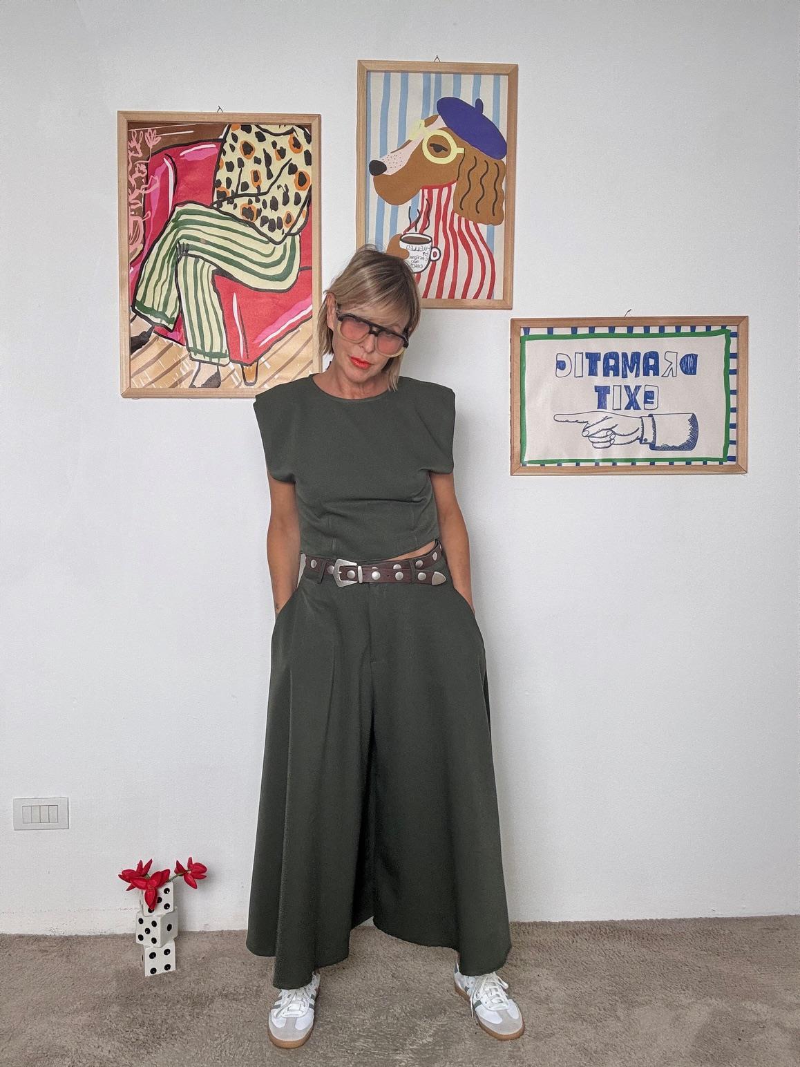 HAVE ONE - Pantagonna Soft Move verde PVS-P222/ VERDE HAVE ONE 