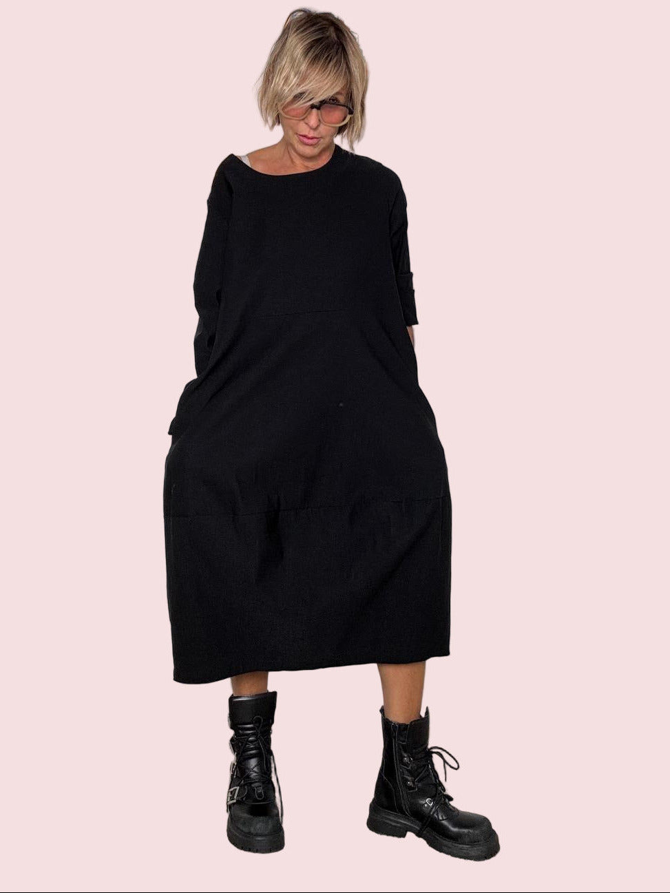 SUSY STAR - Abito in Bengalina NERO STSS1891/ NERO SUSY STAR 