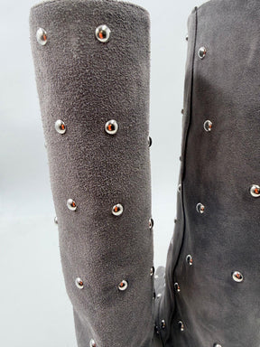 DIVINE FOLLIE - STIVALE PEARLY CHIC AISHA2761/ GRIGIO SUE DIVINE FOLLIE 