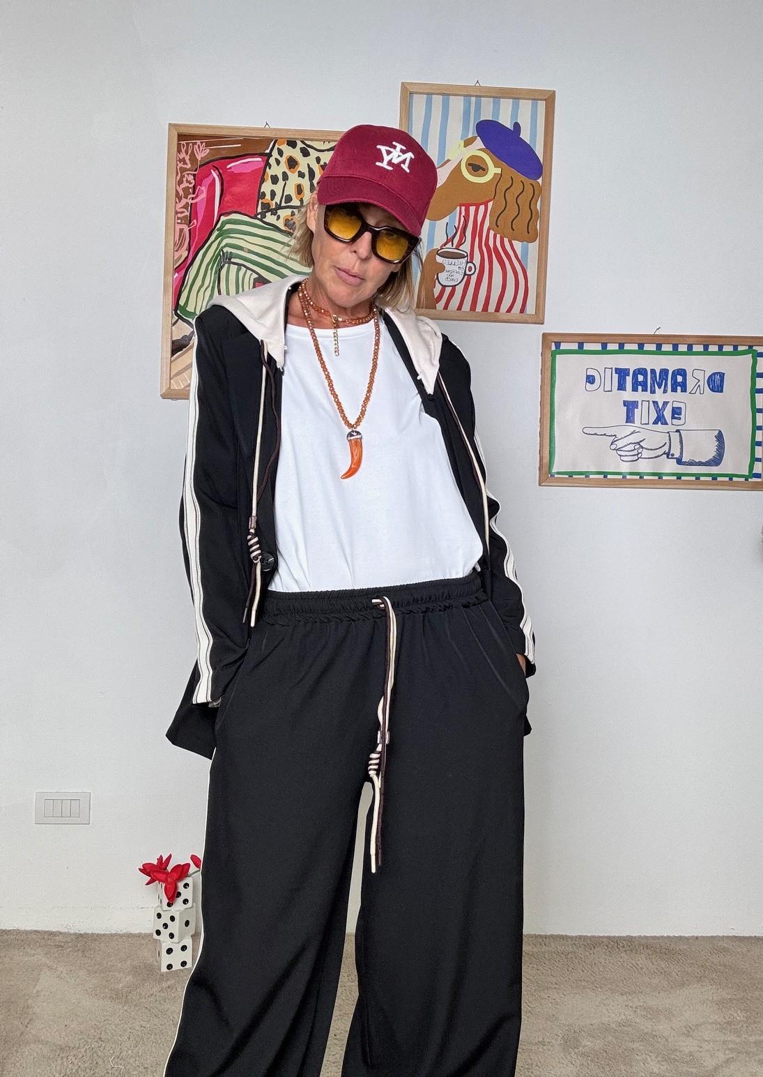 FEMALE - PANTALONE  CITY RELAX 18316/ NERO FEMALE 